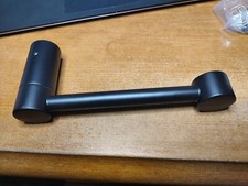 Moen YB0403BL  YB0408BL Matte Black Align Robe Hook  toilet paper holder