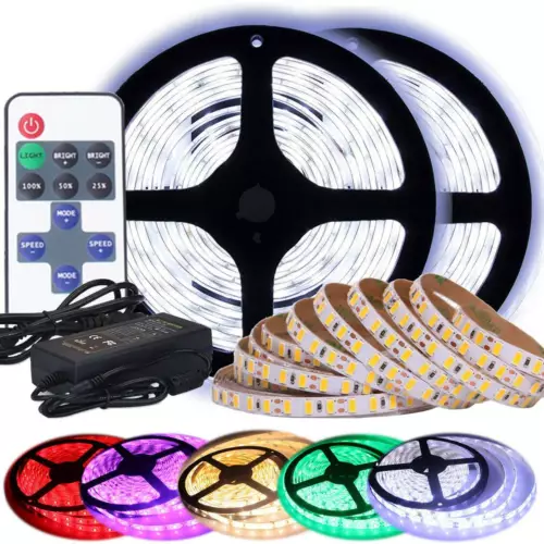 1m-20m 5630 SMD LED Streifenlicht Leiste Wasserdicht LED Stripe Band