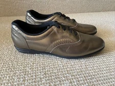 VTG Daniel Green Gold Leather Leisure Footwear Tennis Shoes Womens Size 7.5