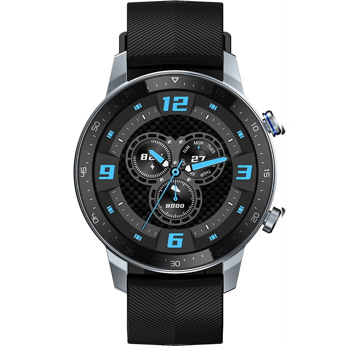 Smartwatch ZTE WATCH GT, SpO2, GPS, HD touch, Bluetooth 5.0 BLE, Black & Unisex Smartwatch ZTE WATCH GT, SpO2, GPS, HD touch, Bluetooth 5.0 BLE, Black & Unisex
