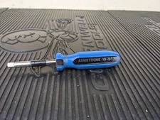 #aw949  ARMSTRONG USA 1/4 DRIVE SPIN HANDLE / SOCKET DRIVER 10-943