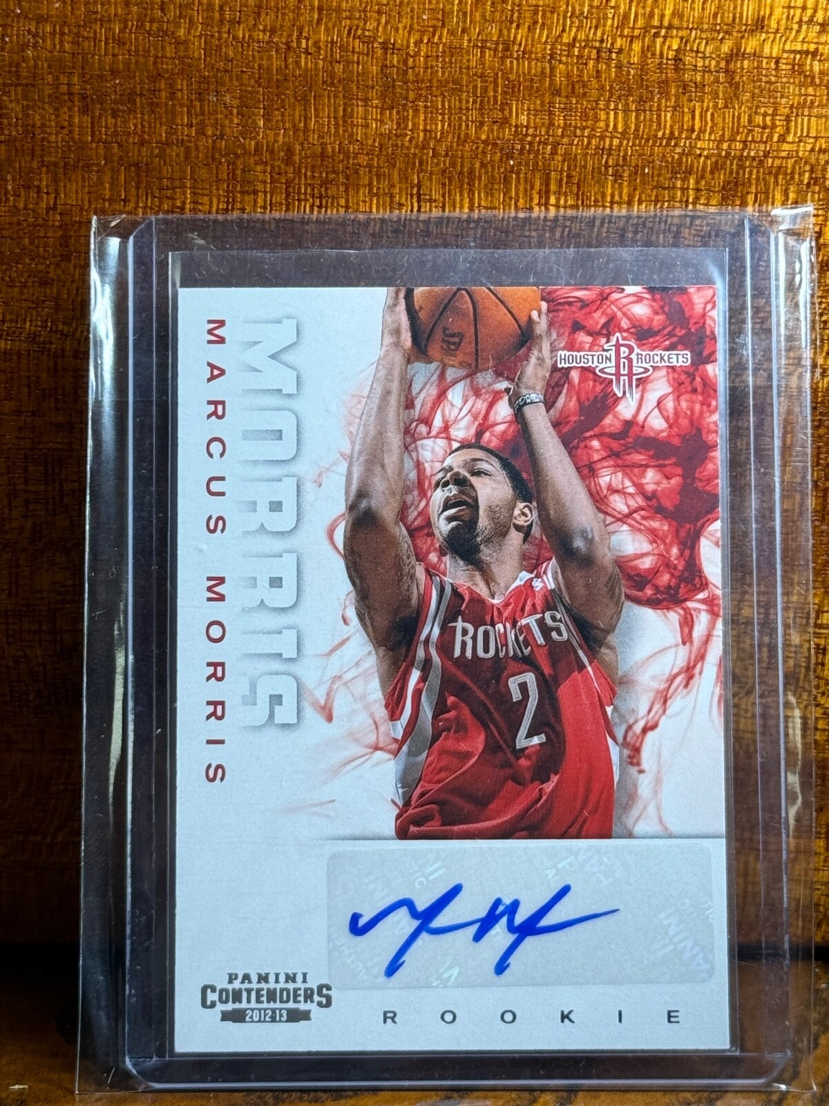 MARCUS MORRIS 2012-13 Panini Contenders Rookie Auto Autograph #264
