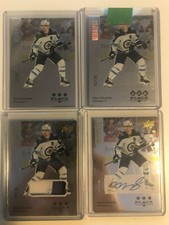 19-20 Upper Deck Black Diamond #BDT-MS MARK SCHEIFELE LOT (4) Tribute Relics ++