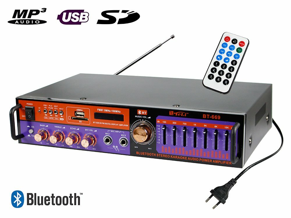Amplificateur stéréo Bluetooth pour voiture, appar... – Grandado