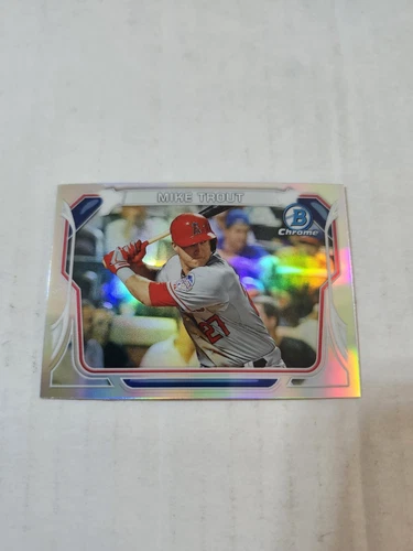 2014 Bowman Chrome Mini Mike Trout # MT