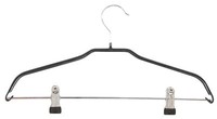 25X KleiderbüGel KlammerbüGel HosenbüGel RockbüGel Metall Clip BüGel Anti-Rutsch