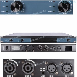 Micwl Gb350 2 Channel 5000 Watts Digital Power Amplifier Stereo Amp Professional Ebay