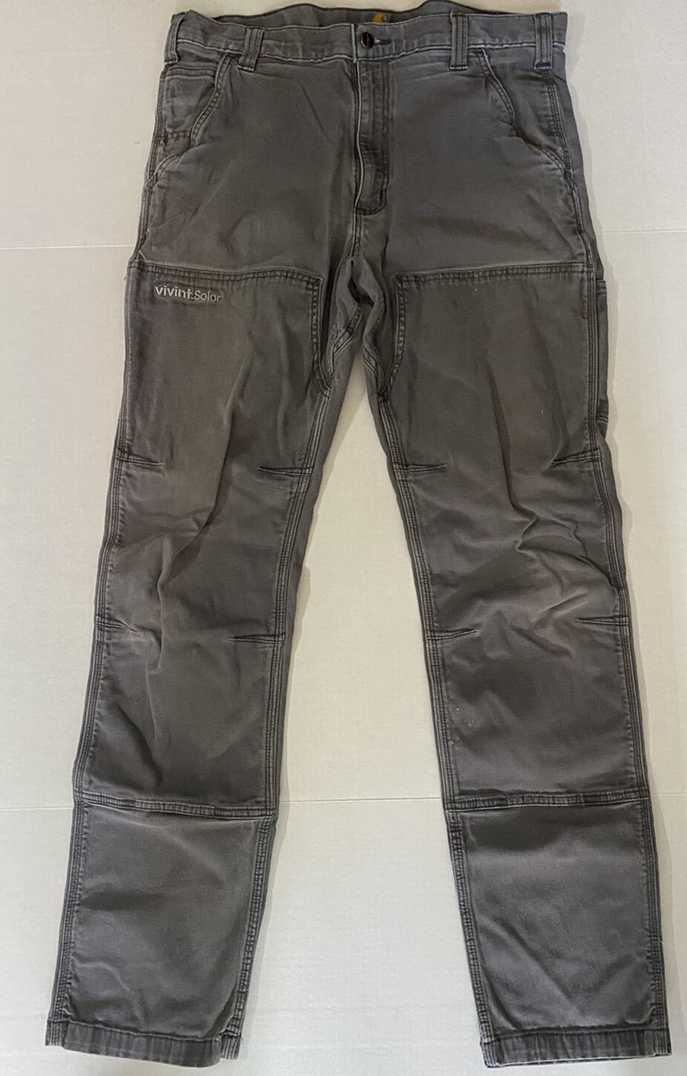 Carhartt カーハート Double Knee Pants 36 Vintage Men's Carhartt Double Knee Carpenter Pants 36x36 Grey | eBay