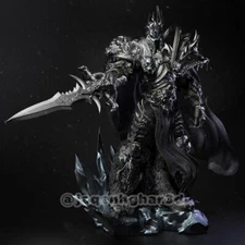 Lich King Full Resin Figure Model Kit 1/24 Scale 75mm Unpainted Unassembled Toys