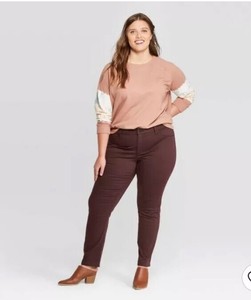 womens plus size khaki jeggings