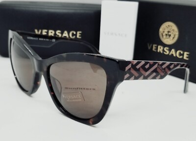 VERSACE havana/brown VE4417U 535973 56 sunglasses NEW IN BOX  display picture 1