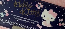 Sanrio 2016 HELLO KITTY Cherry School Pencil Case Box 2 sided Magnetic Preowned