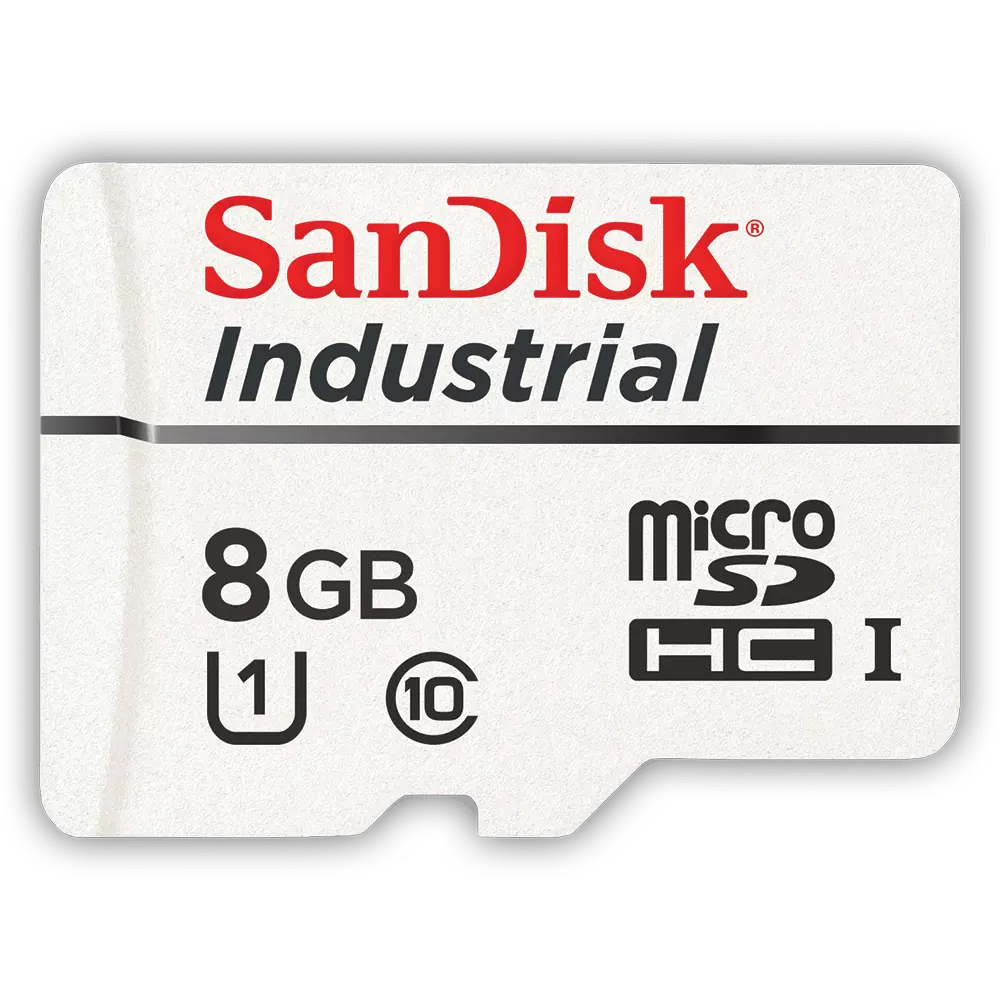 SanDisk 8GB Industrial MLC Grade Micro SD SDHC UHS-I Class 10 Memory Card  Bulk