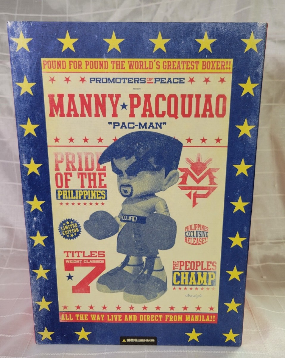 MINDstyle Manny Pacquiao Art Vinyl Figure (12 Inches Tall