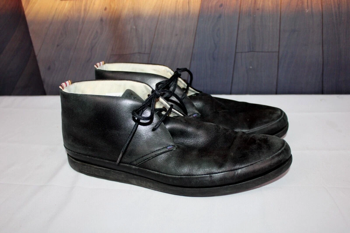 paul smith chukka boots black