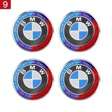 ​​4 adesivi centrali BMW M Performance - set coprimozzo 56/60/65 mm​ per BMW M
