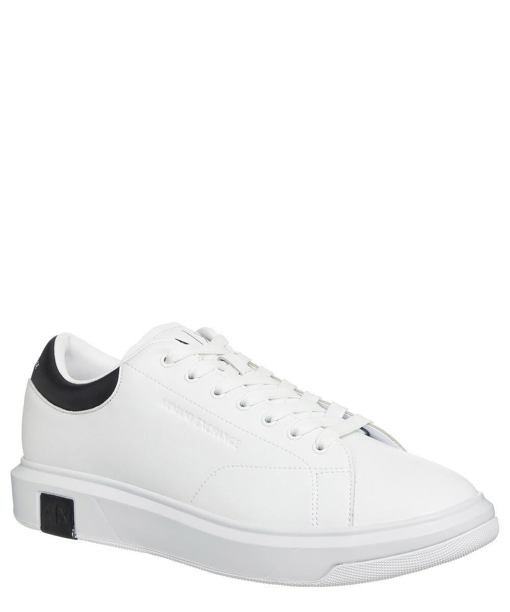 スニーカー ARMANI EXCHANGE Men Sneakers White XUX123XV534 K488 Armani Exchange sneakers men XUX123XV534K488 Black - Optic