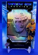 Eeli Tolvanen 2018-19 Upper Deck SPX #46 Shadow Box Rookies Predators RC /298