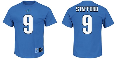 NFL T-Shirt Detroit Lions Matthew Stafford 9 Eligible Receiver ER2 Football 