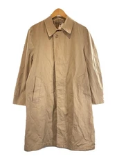 HART SCHAFFNER & MARX Beige Polyester Coat 38 Single-Breasted Used