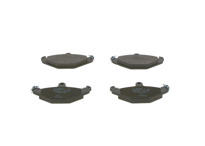 Plaquettes de frein BOSCH 0986461148 pour remplacer vos freins RENAULT usés