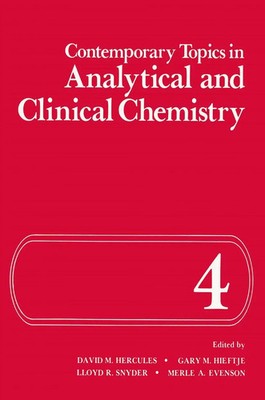 Contemporary Topics in Analytical and Clinical Chemistry Hercules (u. a.) Buch