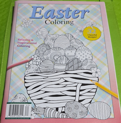 McCarthy Entertainment Easter Coloring Book, Illustrated, Ages 4-8, 2024