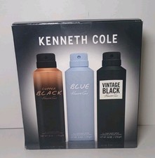 Kenneth Cole 6.0 oz Body Mist 3PC Set for Men-NEW-