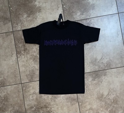 Vlone X Interscope Records Friends & Family Tee Black/Purple Small