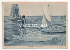 S. VINCENZO - SALUTI DAL MARE  - VIAGGIATA 1943