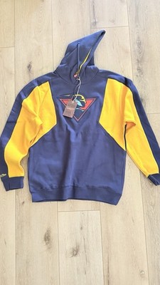 Mitchell & Ness Golden St Warriors Color Block Fleece Hoodie Large NWT MSRP$100