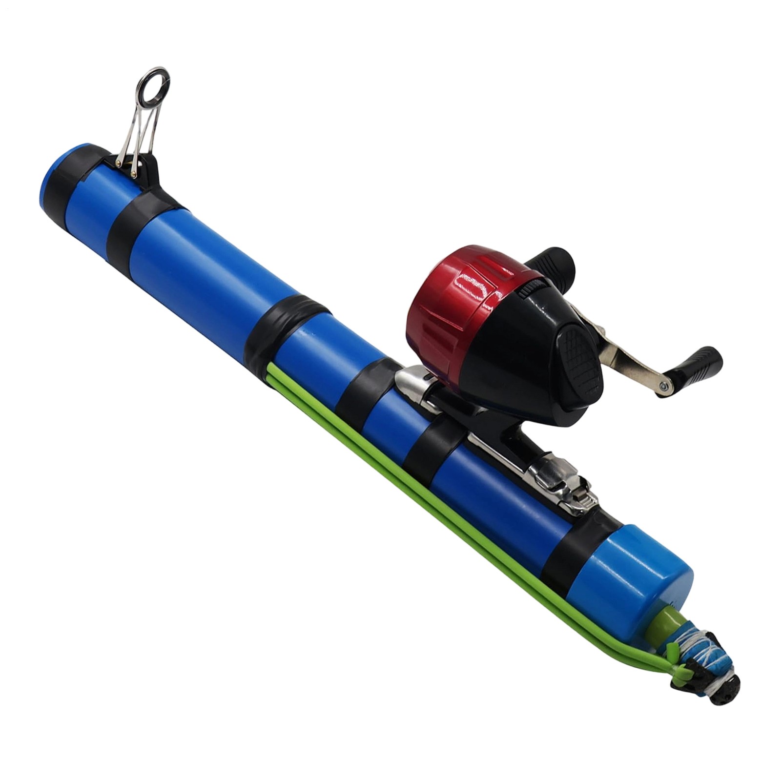 Fishing Catapult Rod, Telescopic Slingshot Fishing Reel Set Angling Gear Outdoor