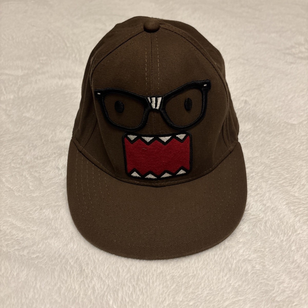 DOMO Monster SnapBack Cap Nerdy Japanese 2011 Y2K Anime Hat Rare