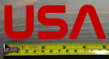 Burton USA Sticker Decal 5" RED Olympic X Games Beaver Creek Wolf