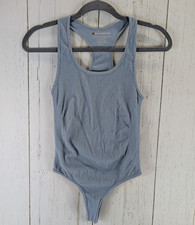 Unbranded Size Small Blue Textured Womens Bodysuit
