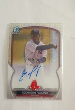 2023 Bowman Chrome - Mega Box Chrome Mojo Autographs Eddinson Paulino...