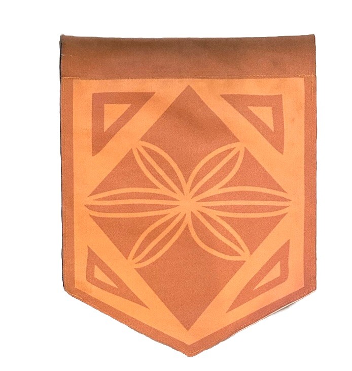 Disney Disneyland Adventureland Tiki Jungle Cruise Rope Flag Sign Prop Display