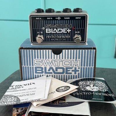 Electro Harmonix EHX Switchblade+ Plus A/B A+B Kanalschalter Effektpedal + Box