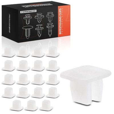 20x Befestigungsclips Kotflügel Nylon für Honda Integra Coupe Legend 1 2 3 4