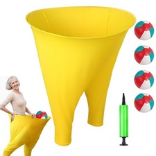 Granny Pants Yard Game Sets, 2025 New Giant Outdoor Party Game with 4 Bouncy ...