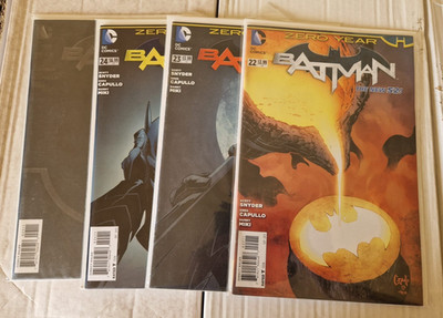 BATMAN   ZERO YEAR  #22 - 25    DC
