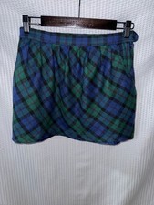 Old Navy Women's Plaid Wool Blend Pleated Mini Skirt size 0