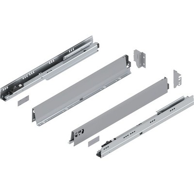 Blum Tandembox antaro M 65kg 650 mm Vollauszug Blumotion-Möbeldämpfer grau
