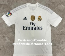 Real Madrid 2015/2016 Home Ronaldo La Liga Authentic Size M