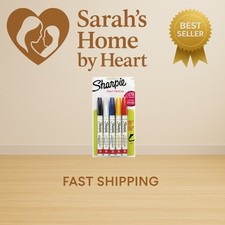 Oil-Based Paint Markers, Fine Point, Assorted Colors, 5 Count - Great for Roc...