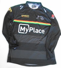 Penrith Panthers NRL Long Sleeve Training T Shirt Top Black O'Neills Men's L