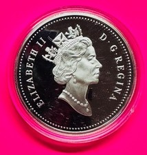 1796 - 1996 Canadian Silver Dollar - McIntosh 200 Anniversary - PROOF CAMEO