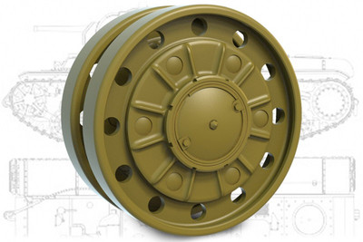 MiniArm 1/35 KV Roadwheel set (1941-42) for Zvezda/Tamiya/Trumpeter kits