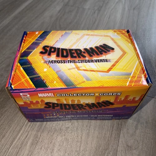 Funko Pop! Spider-Man Across The Spider-verse Marvel Collector Corps Box  Xs