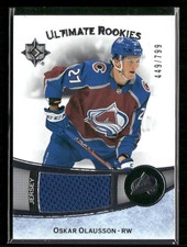 2022-23 Ultimate Collection - Rookies Oskar Olausson #105 Jersey /799 (RC)